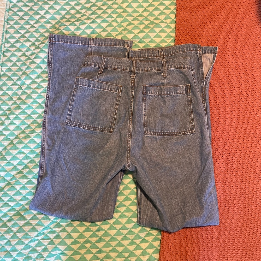 Madewell High Rise Wide Trouser Jeans - Picture 5 of 6